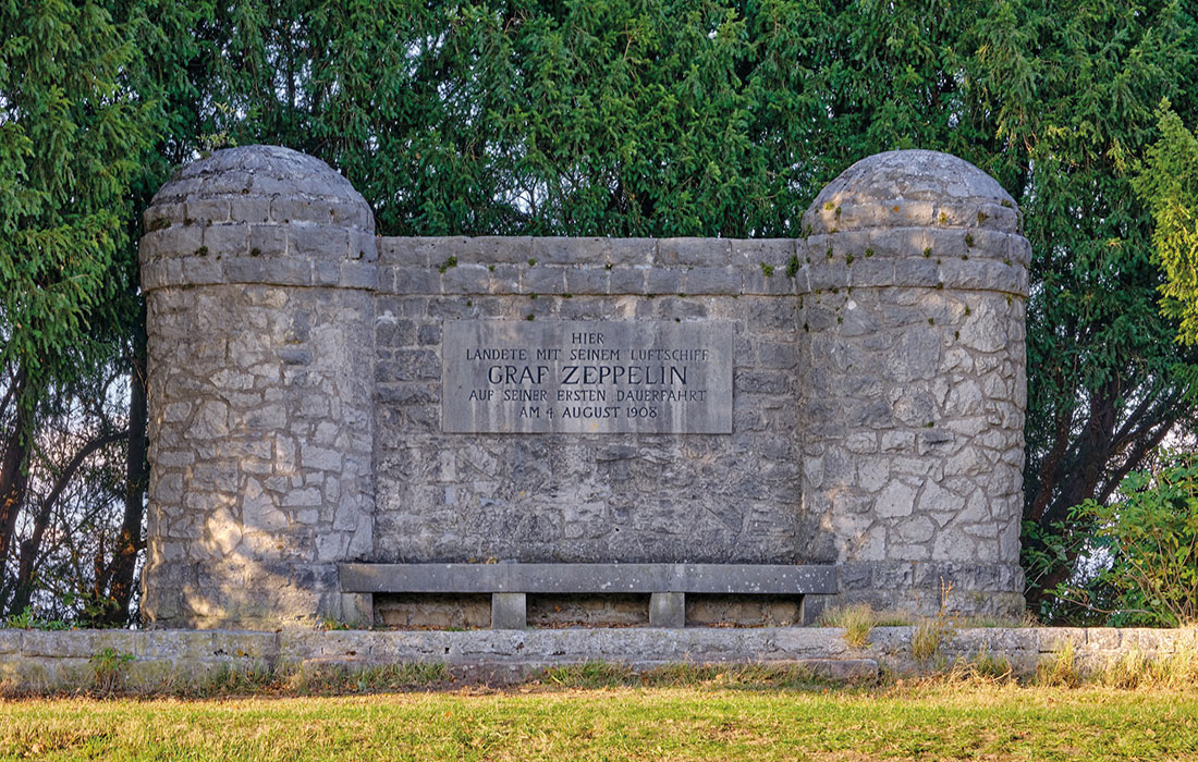 ferdinand graf zeppelin trebur denkmal schlösser hessen