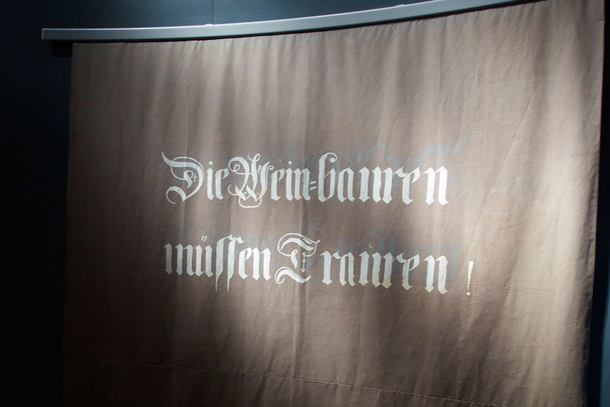 hambacher schloss hambacher fest inszenierte fuehrung neustadt weinstraße wiege demokratie