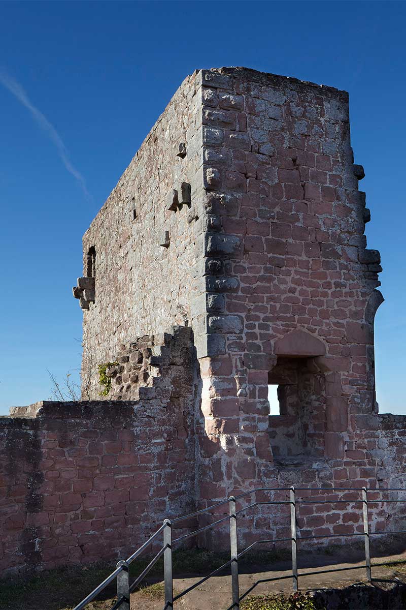 trifels burgen landschaft pfalz anebos lindelbrunn münz