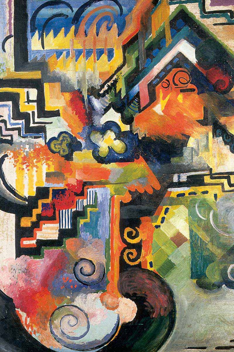 wilhelm hack museum ludwigshafen orphismus august macke