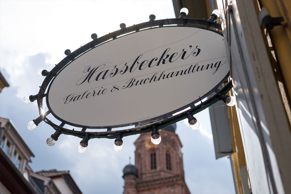 Heidelberger Literaturtage Buchhandlung Hassbecker