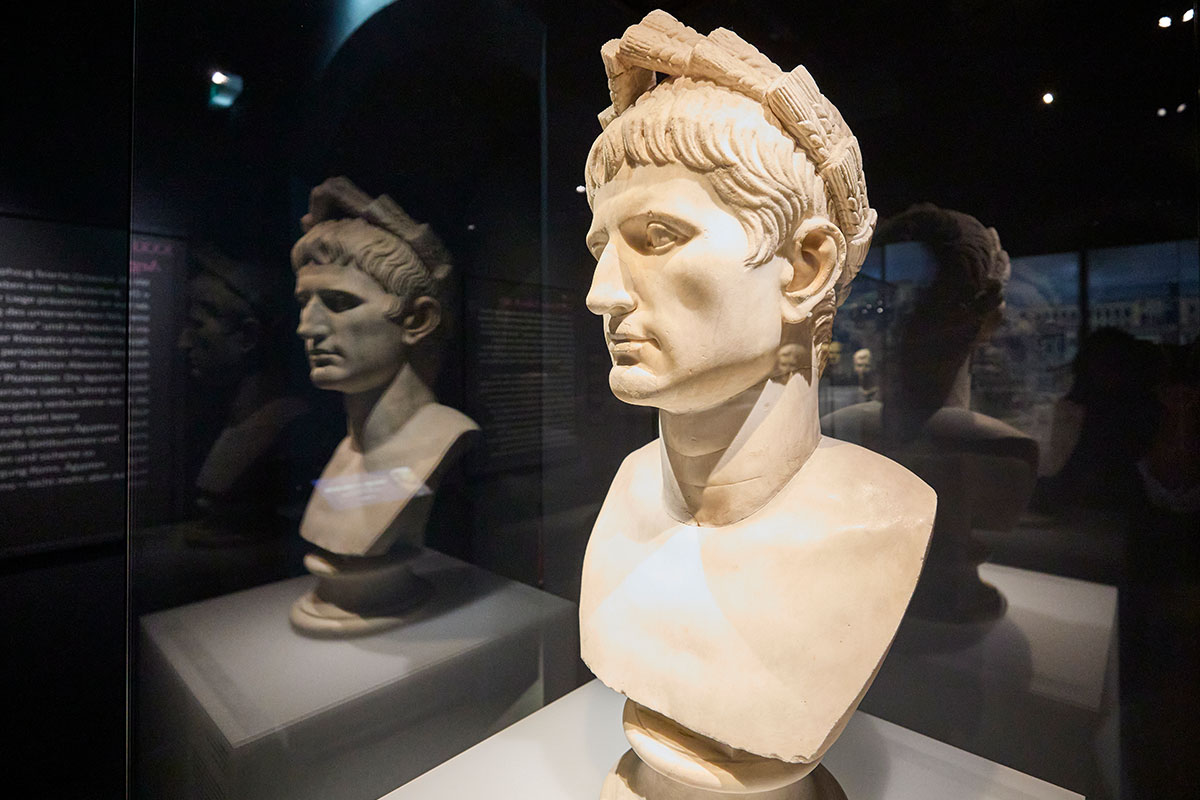 historisches museum pfalz speyer caesar kleopatra