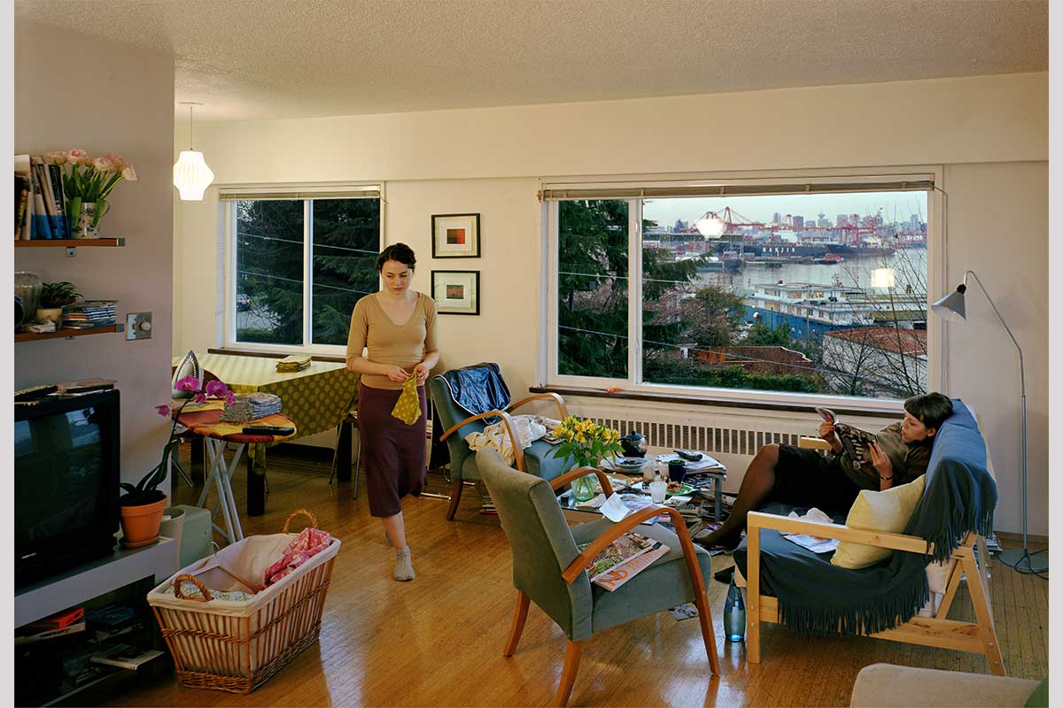 Jeff Wall, "A view from an apartment"