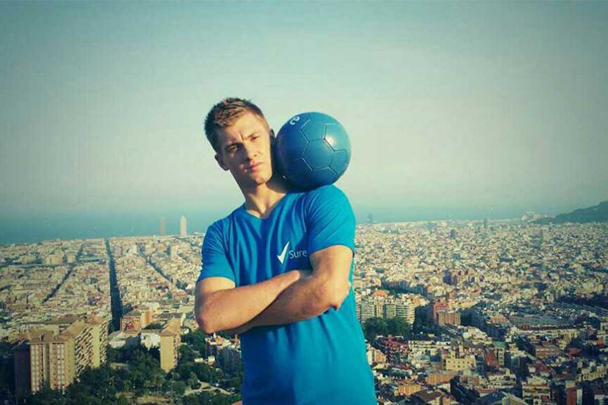 straßentheater ludwigshafen Andrew Henderson Freestyle Football